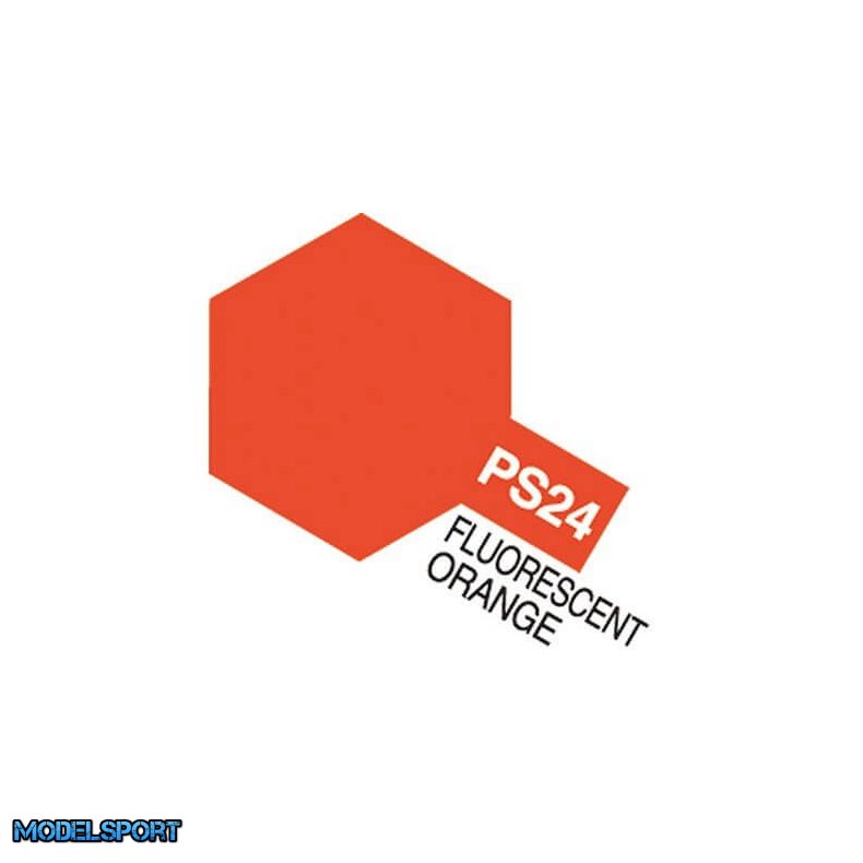 Tamiya Color Lexan PS-24 Flourecent Orange