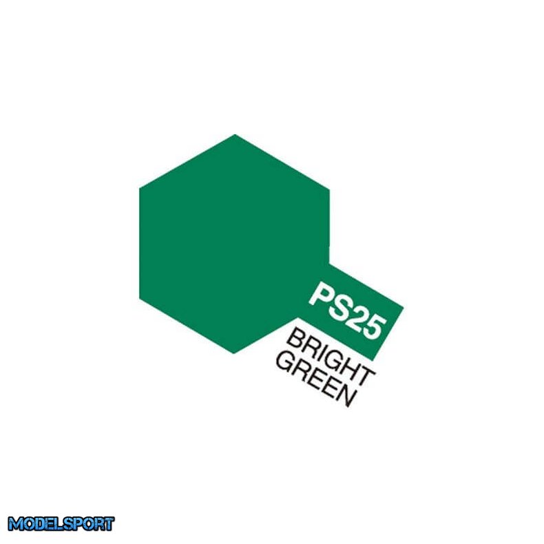 Tamiya Color Lexan PS-25 Bright Green