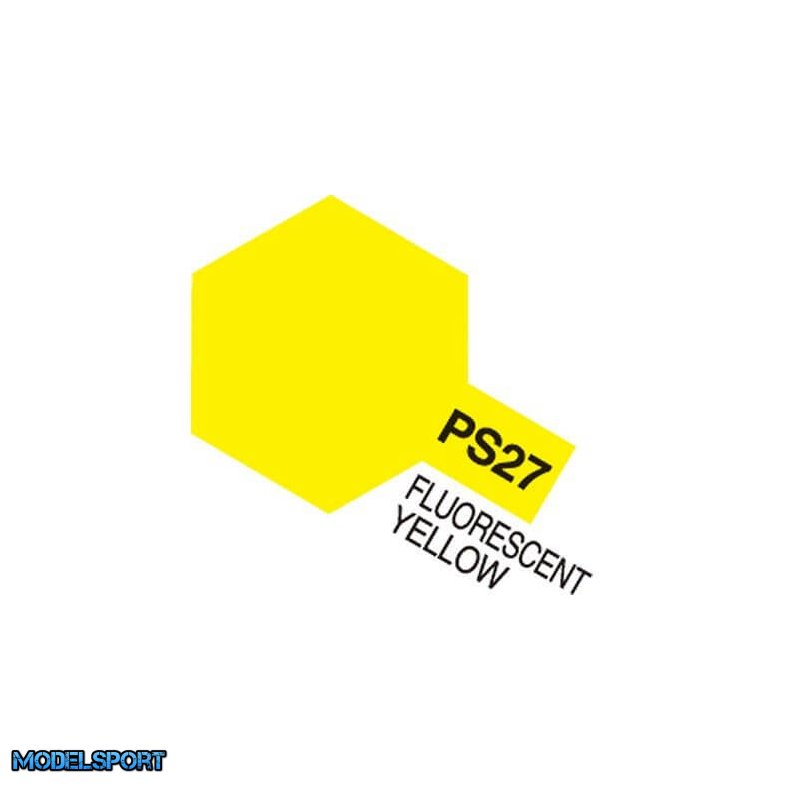 Tamiya Color Lexan PS-27 Flourecent Yellow