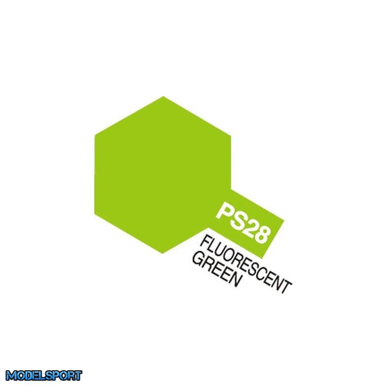 Tamiya Color Lexan PS-28 Flourecent Green