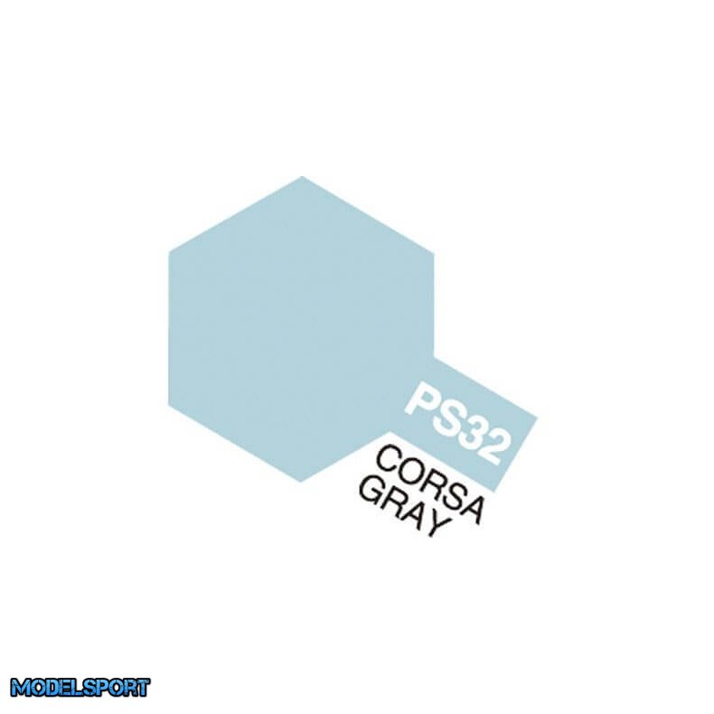 Tamiya Color Lexan PS-32 Corsa Grey