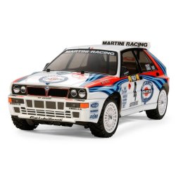 Tamiya Lancia Delta Integrale (TT-02) Fjernstyret bil