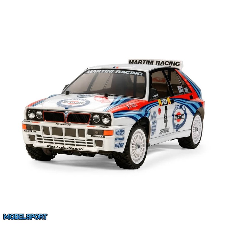 Tamiya Lancia Delta Integrale (TT-02) Fjernstyret bil