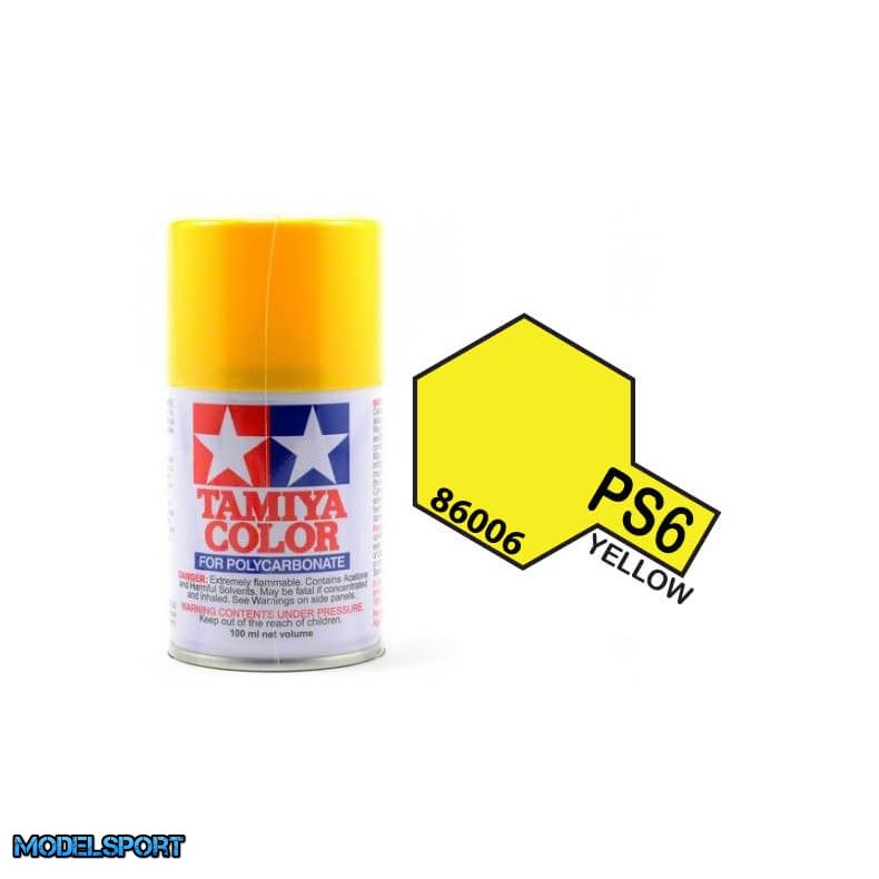 Tamiya Color Lexan PS-6 Yellow