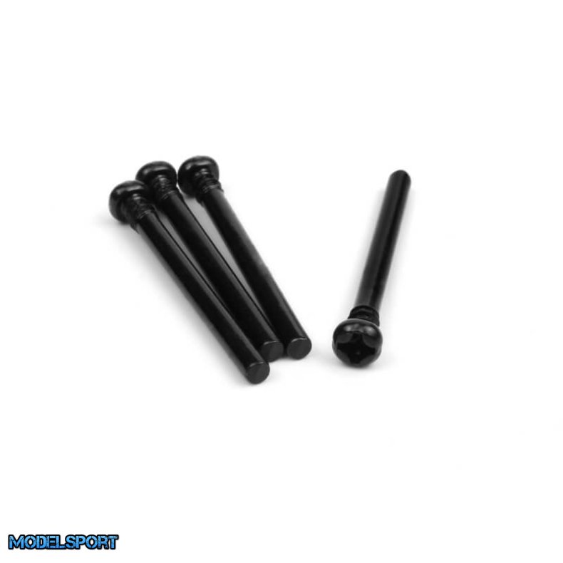 BlackZon 540136 Upper Hinge Pin Screw 3x28mm (Front/Rear) - 4 stk.