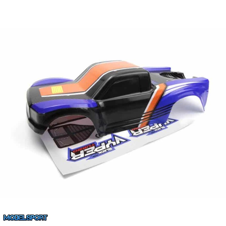BlackZon 540280 Vyper SC Turbo Body - Blue/Orange