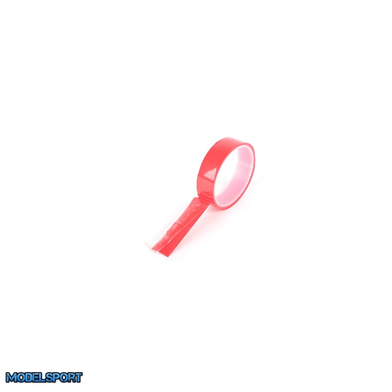 Core RC CR725 Double Sided Tape Clear/Rubber 25mm x 1m