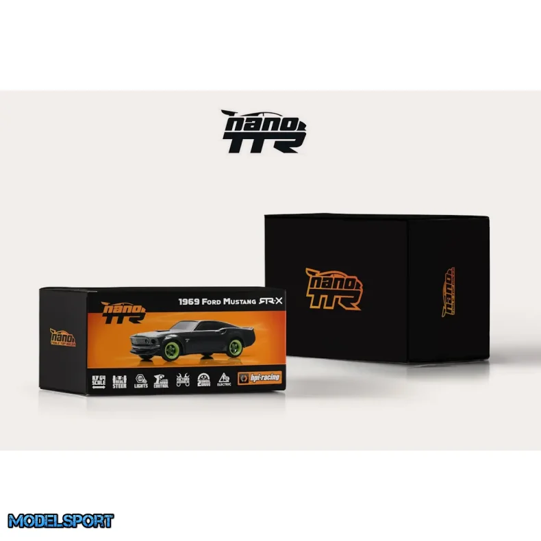 HPI Nano-TTR 1969 Ford Mustang RTR-X