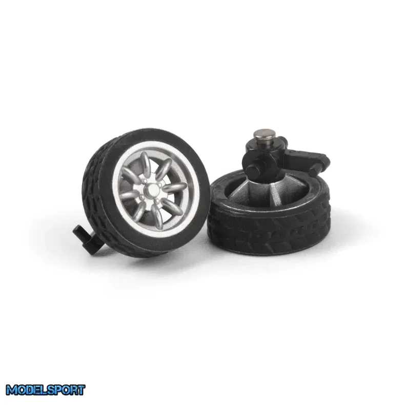 HPI Nano-TTR BMW 2002 Turbo - Hvid - Kun Bil