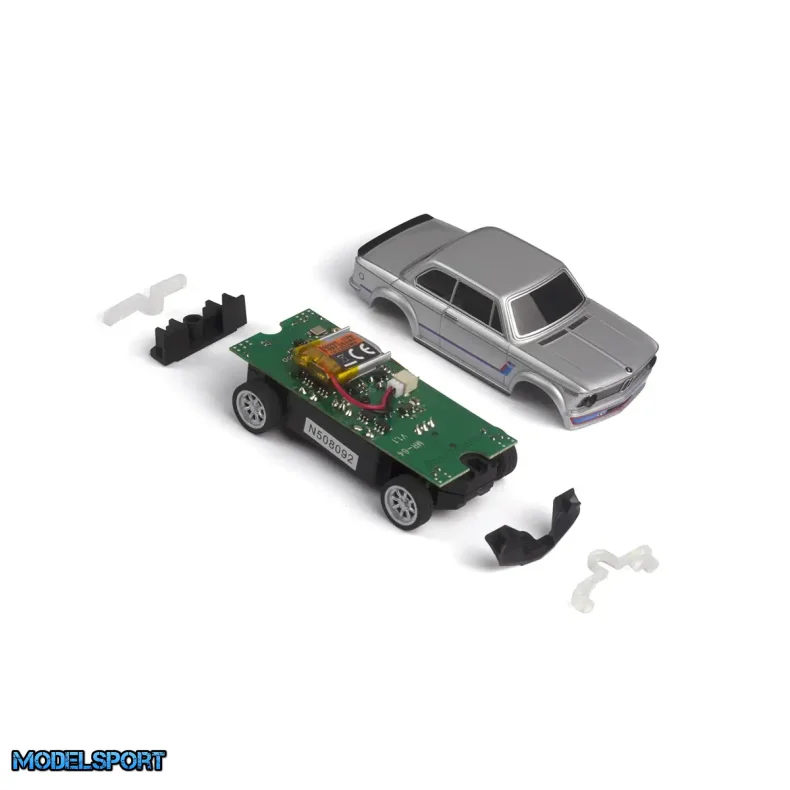 HPI Nano-TTR BMW 2002 Turbo - Silver - Car Only