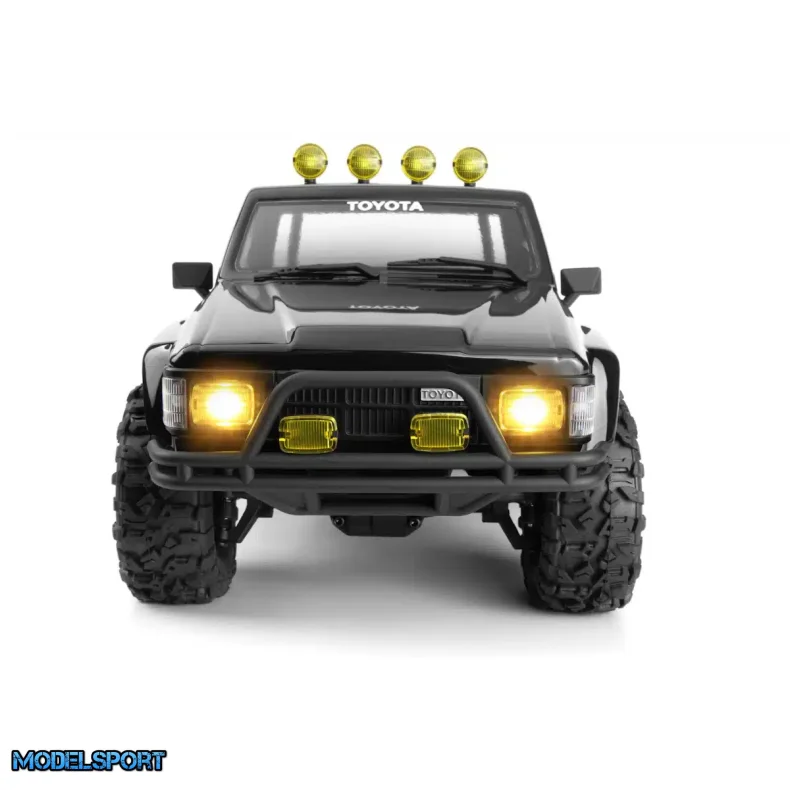 HPI Venture18 Flux 1985 Toyota Hilux SR5 - Sort