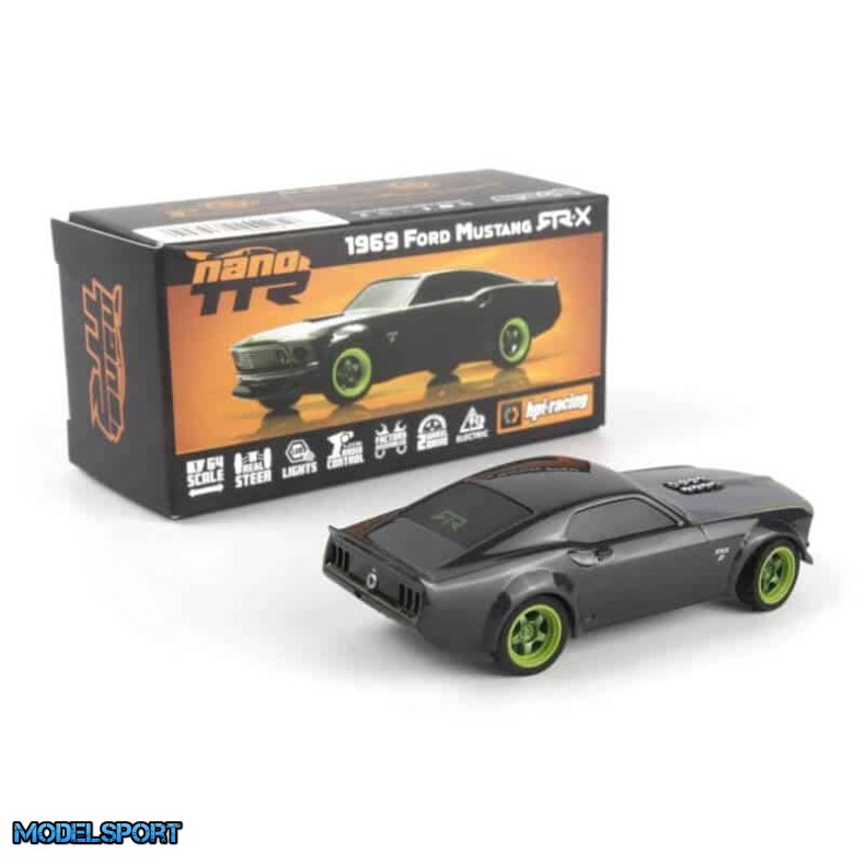 HPI nano-TTR 1969 Ford Mustang RTR-X - Car Only
