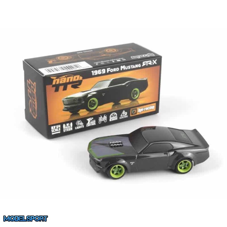 HPI nano-TTR 1969 Ford Mustang RTR-X - Car Only