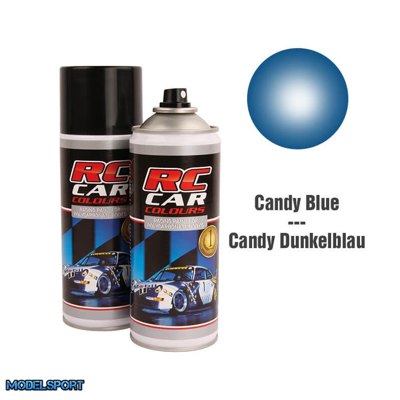 RC Car Colours Candy Dark Blue Nr 1021 Spraymaling