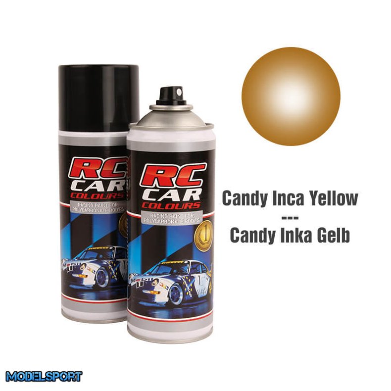 RC Car Colours Candy Inca Yellow Nr 1023 Spraymaling