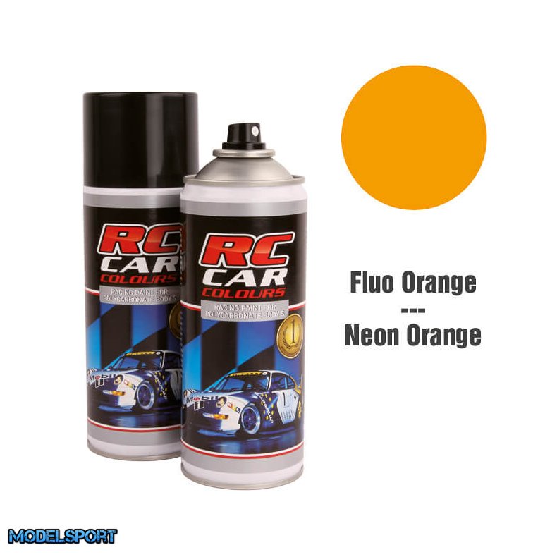 RC Car Colours Fluo Orange Nr 1006 Spraymaling