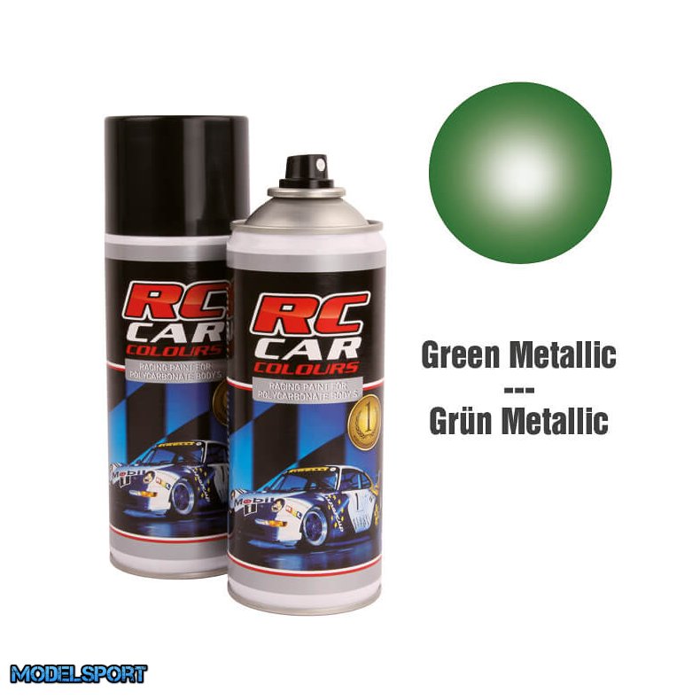 RC Car Colours Green Metalic Nr 934 Spraymaling