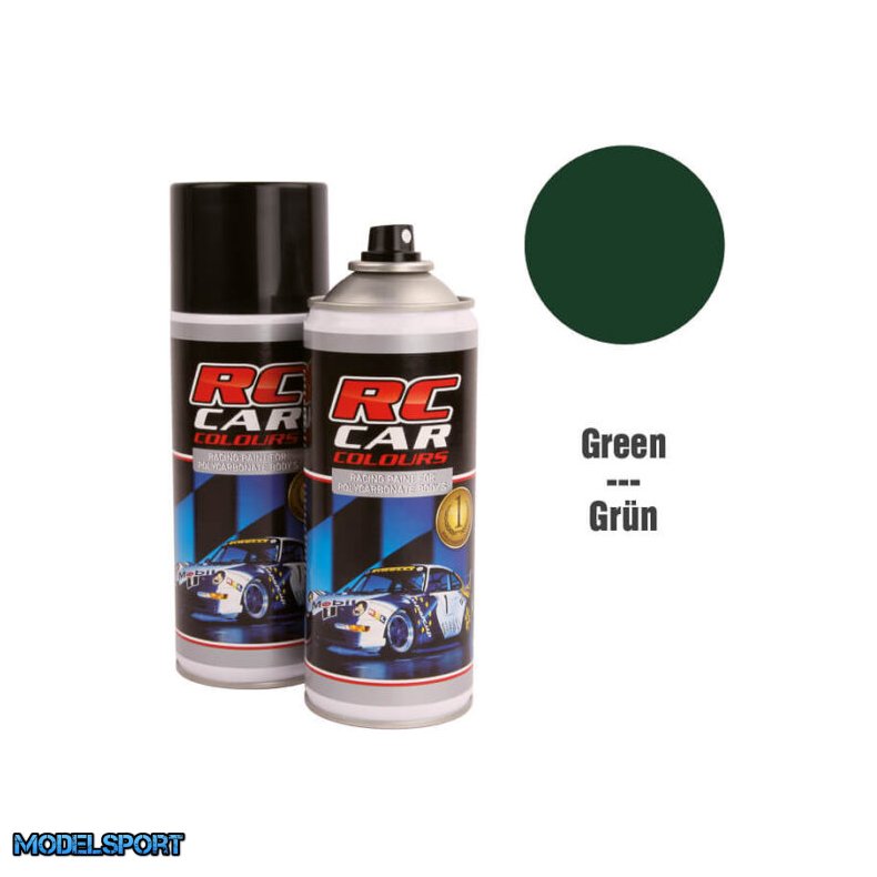 RC Car Colours Green Nr 312 Spraymaling