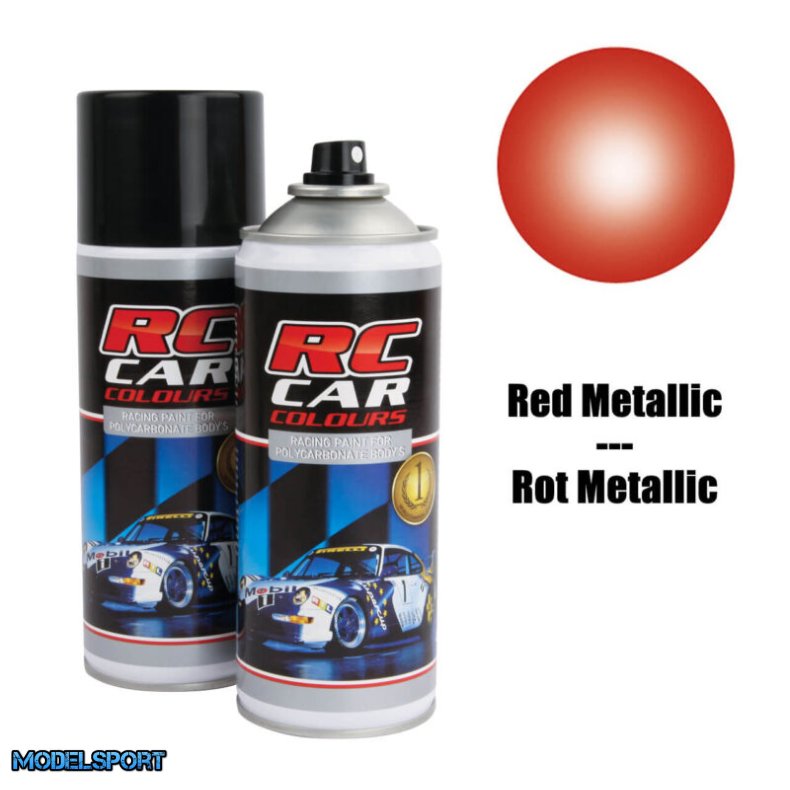 RC Car Colours Red Metallic Nr 937 Spraymaling