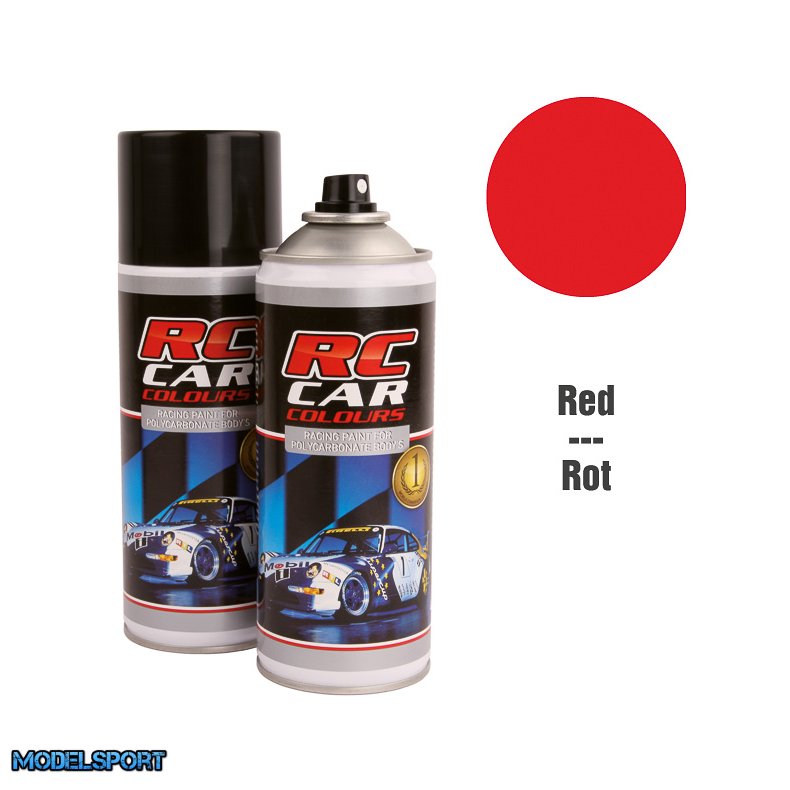RC Car Colours Red Nr 110 Spraymaling