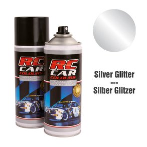 RC Car Colours Silver Glitter Nr 924 Spraymaling