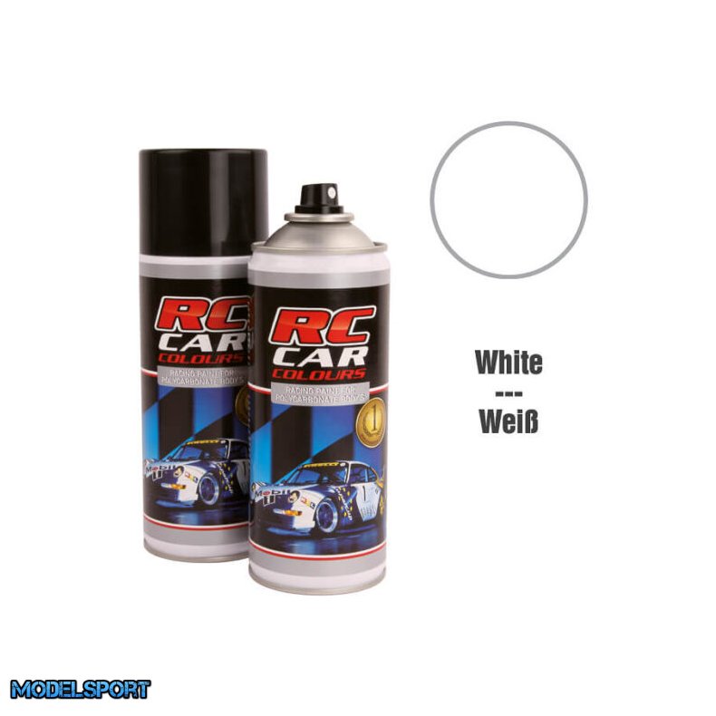 RC Car Colours White Nr 710 Spraymaling
