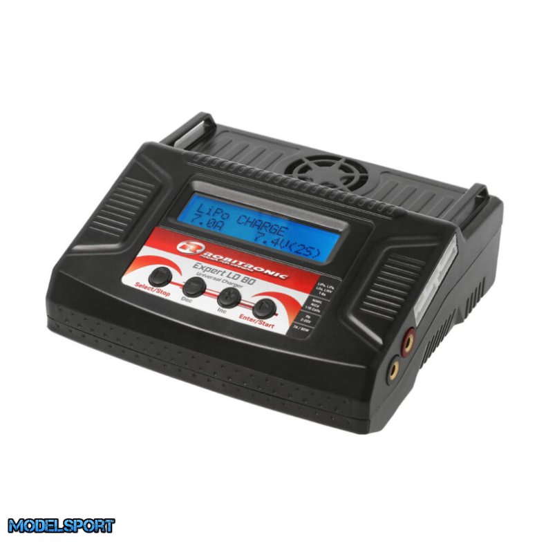 Robitronic Expert LD 80 lader LiPo 1-6s 7A 80W