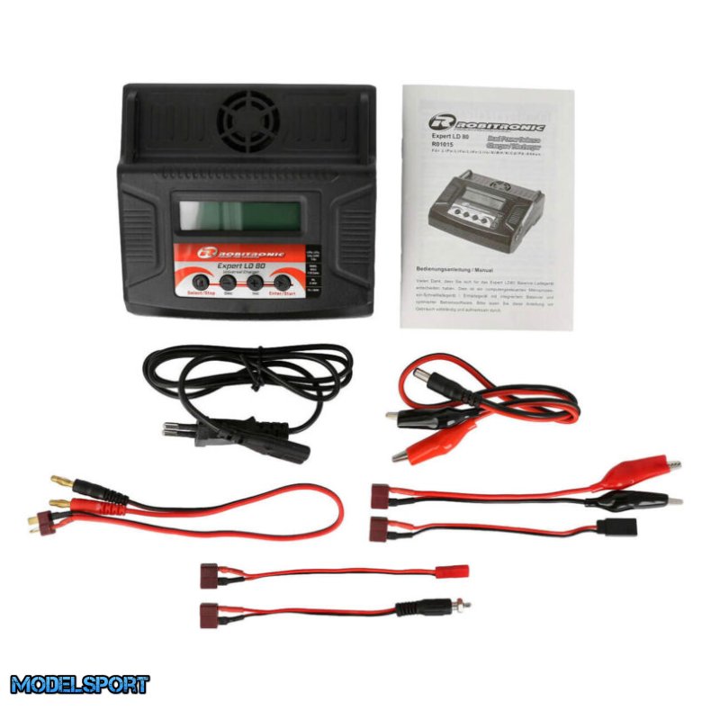 Robitronic Expert LD 80 lader LiPo 1-6s 7A 80W