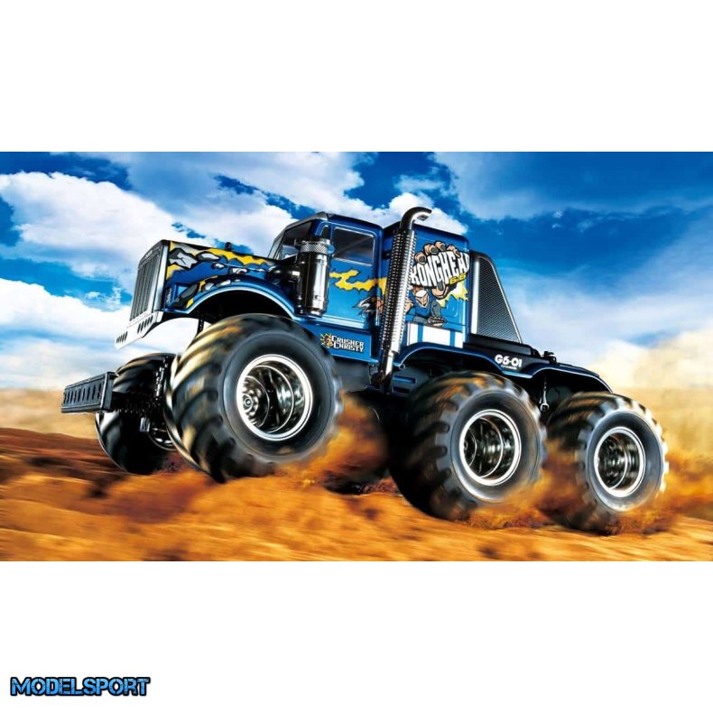 Tamiya 1/18 RC Konghead 6x6 (G6-01)
