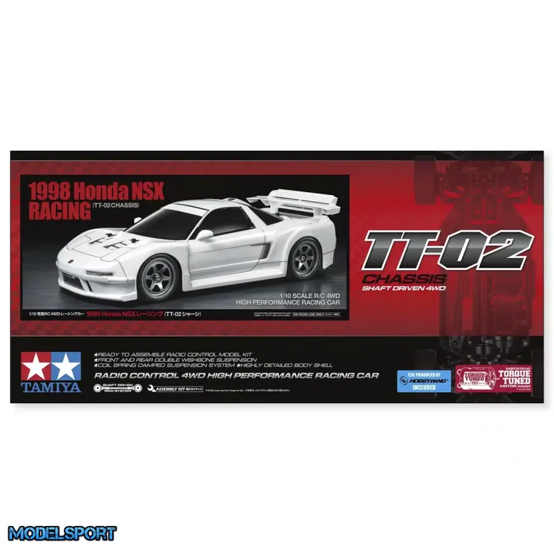 Tamiya 1998 Honda NSX Racing - TT-02