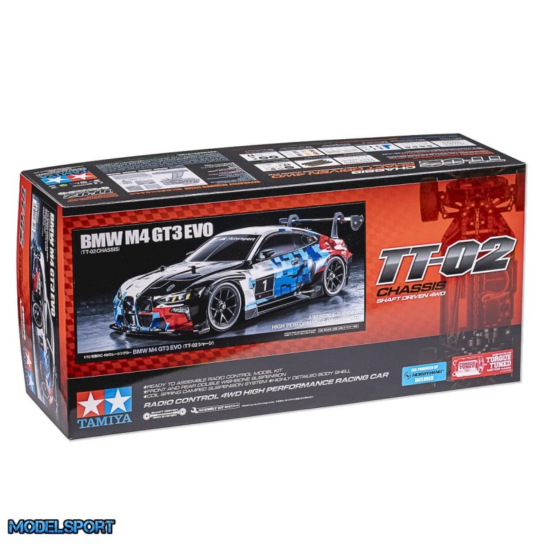 Tamiya BMW M4 GT3 EVO - TT-02