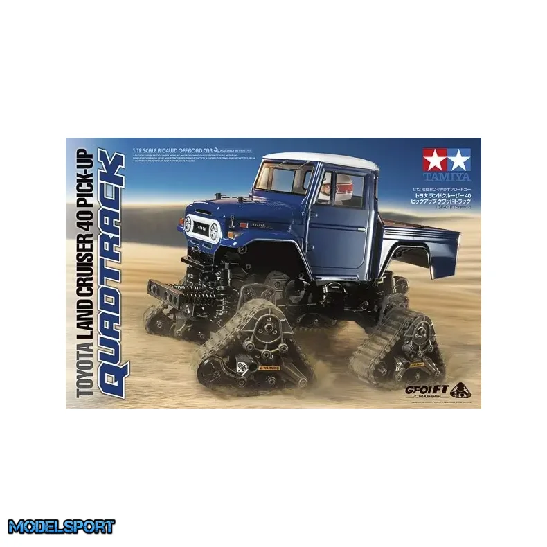 Tamiya Toyota Land Cruiser 40 Pick-Up Quadtrack