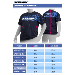 XRAY Team T-Shirt XXXXL