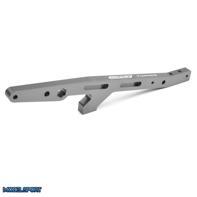 Team Corally - Chassis Brace - XTR - Rear - Aluminum - Titanium - 1 Pc