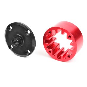 Team Corally - Differential Case - Center - 35mm - Aluminum Center / Steel Flange - 1 Pc