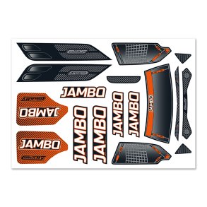 Team Corally - Body Decal Sheet - Jambo XP 6S - 1 Pc