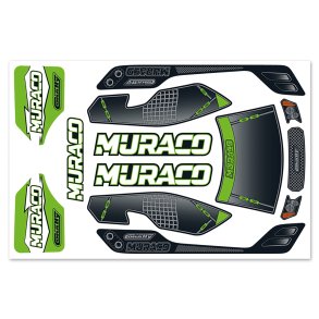 Team Corally - Body Decal Sheet - Muraco XP 6S - 1 Pc