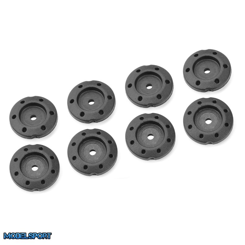 Team Corally - HD Shock Piston - 4mm Thick - 8x1.2 (4 Pcs) - 6x1.4 (4 Pcs)