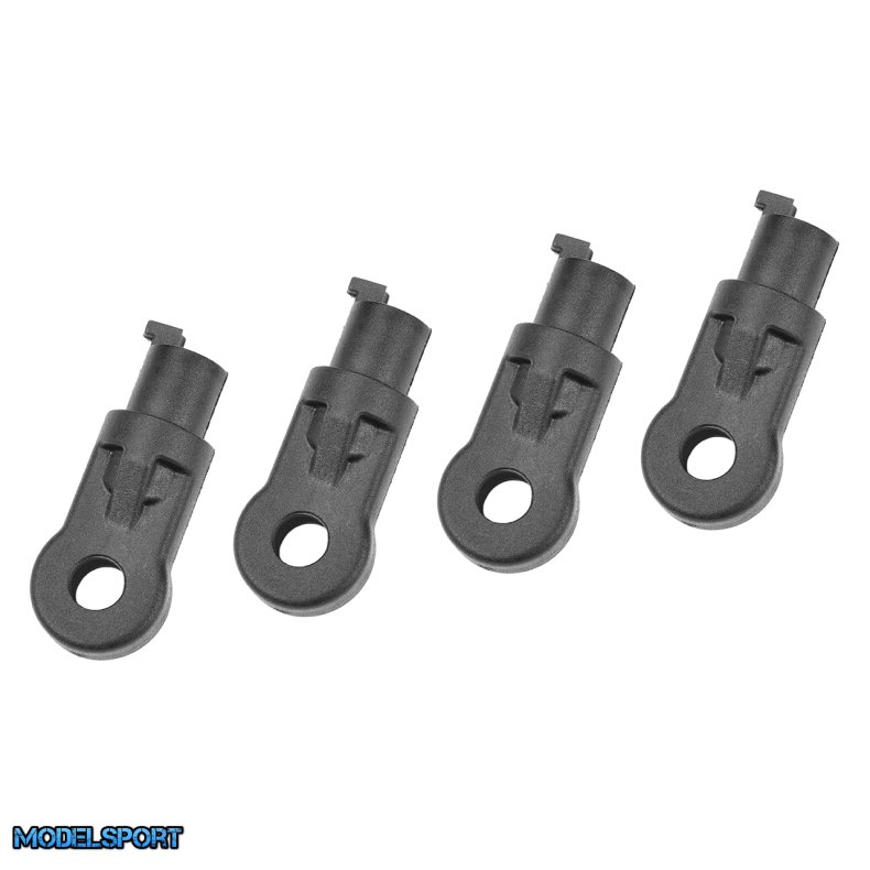 Team Corally - HD Shock End - Long - 4 Pcs