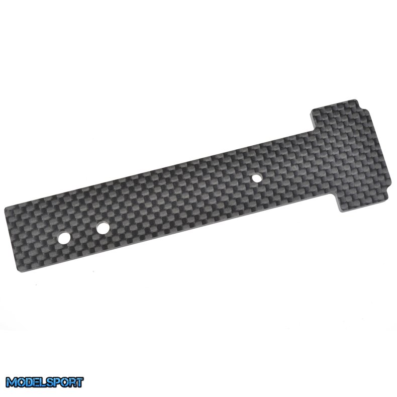 Team Corally - Chassis Plate - Rear - Carbon 3mm - 1 Pc