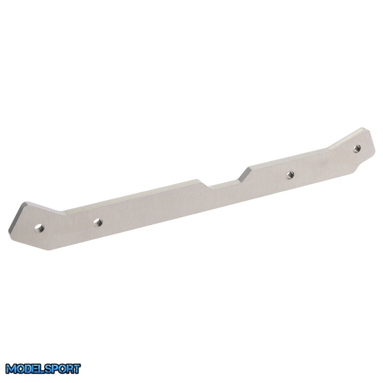 Team Corally - Chassis Stiffener - SWB - Aluminum 7075 - Black - 1 Pc