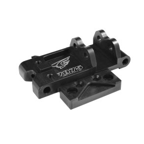 Team Corally Center Diff Plate Chassis Brace Holder Aluminum 7075 Black Made in Italy 1 Pc