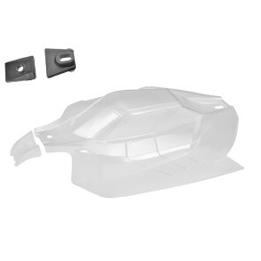 Team Corally Polycarbonate Body Asuga XLR Clear Cut Decals 1 Pc