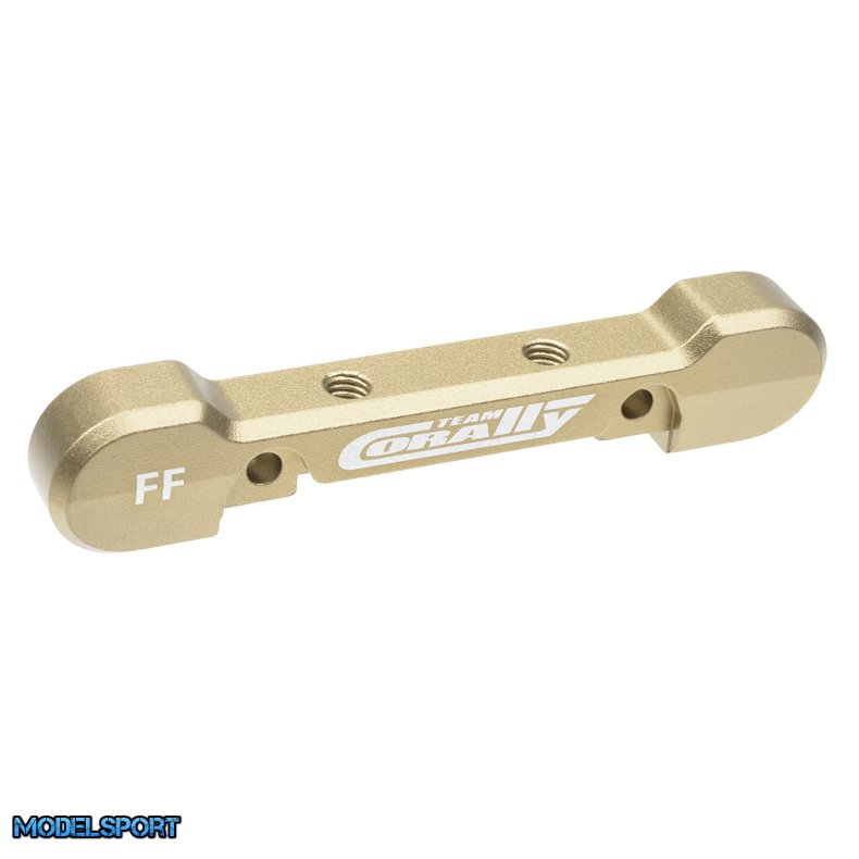 Team Corally - Suspension Arm Mount - HD - FR-FR - Aluminum 8mm - Limited Edition - 1 Pc