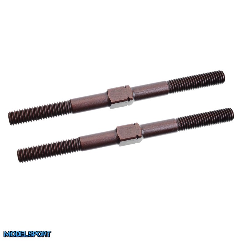 Team Corally - Turnbuckle - M5 - 70mm - Swiss Spring Steel - 2 Pcs