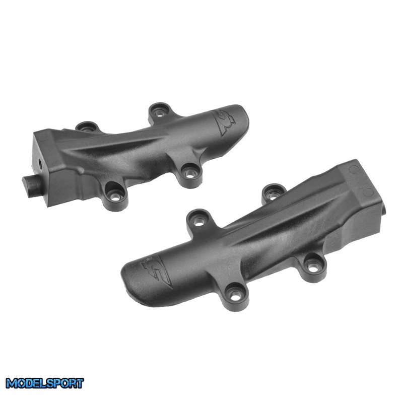 Team Corally - Chassis Brace Tube Cover - MT-G2 - Front - Rear - 1 Set
