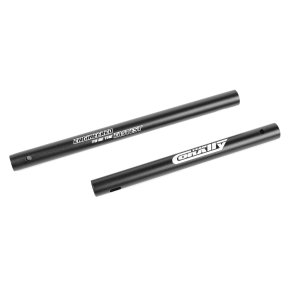 Team Corally - Chassis Tube - MT-G2 - Front - Rear - Aluminum - Black - 1 Set