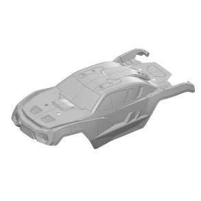 Team Corally - Polycarbonate Body - Kagama XP 6S - Clear - Cut - Decals - Accessories - 1 Pc