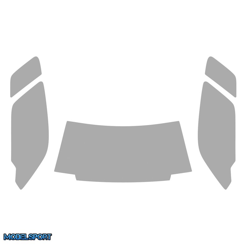 Team Corally - Body Window Paint Mask - Kagama XP 6S - 1 Set