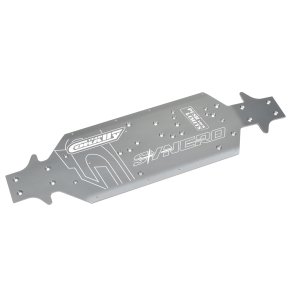 Team Corally - Chassis - SB G2 - Aluminum 3mm - Titanium Color - 1 Pc